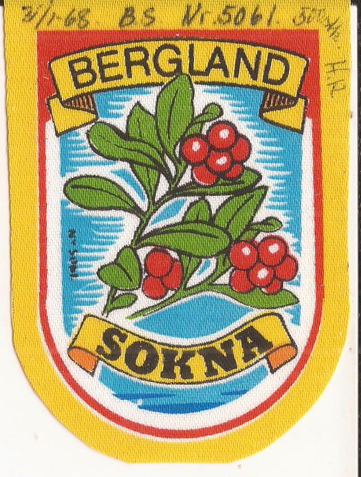 Tøymerke - Bergland Sokna -