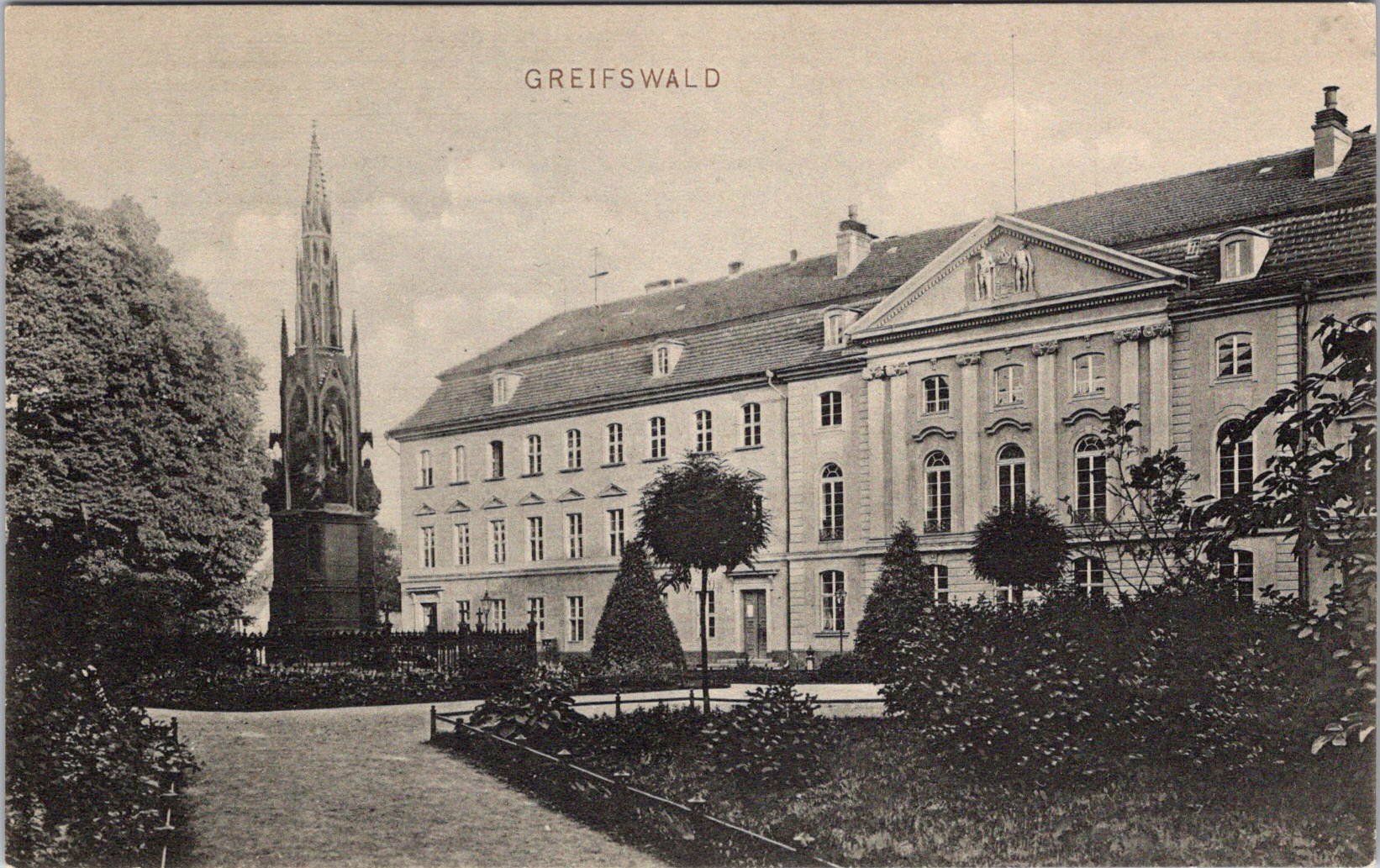 Greifswald - Mecklenburg-Vorpommern - Tyskland - Postkort