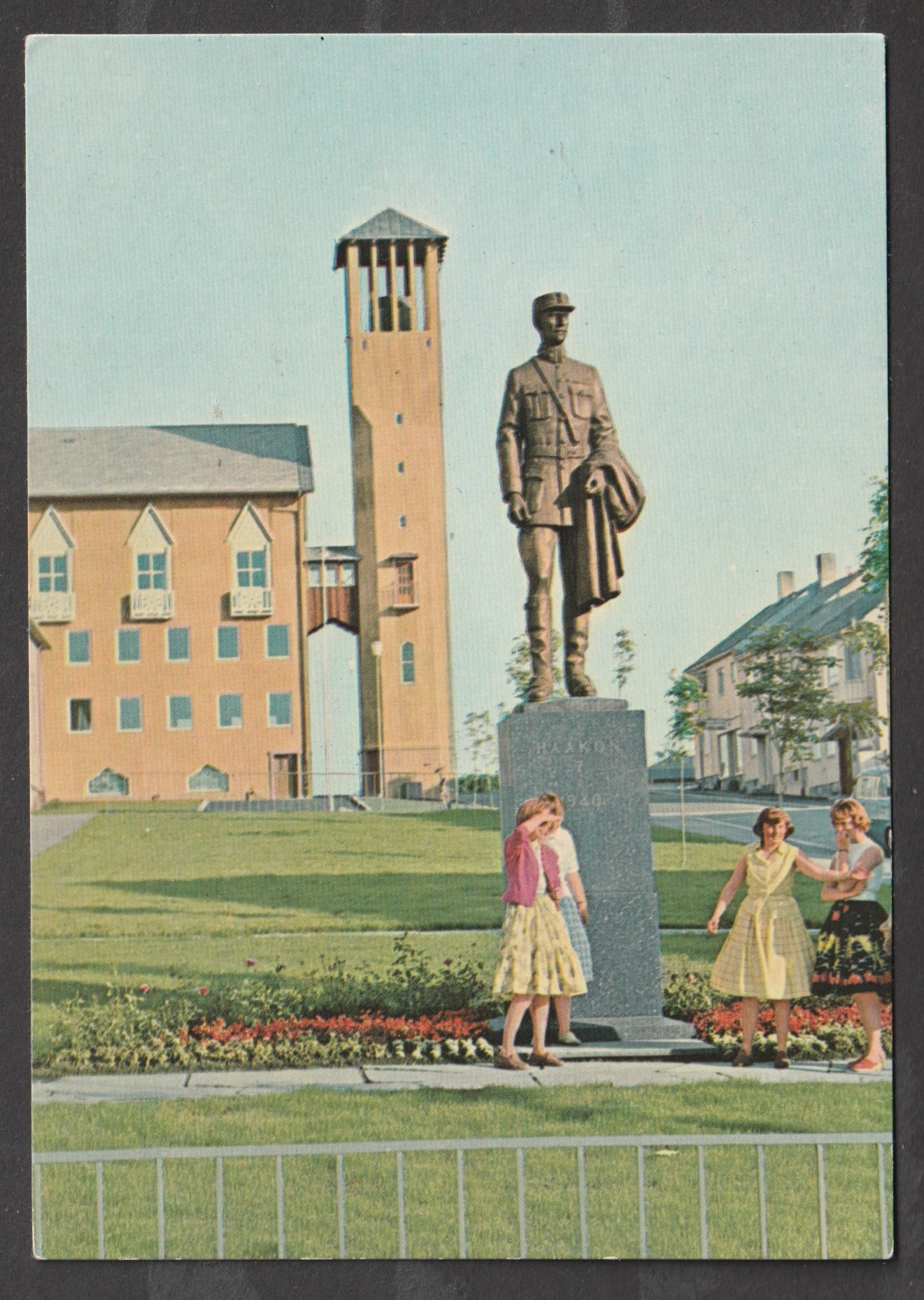 Bodø. Kongestatuen. Mittet 998/28