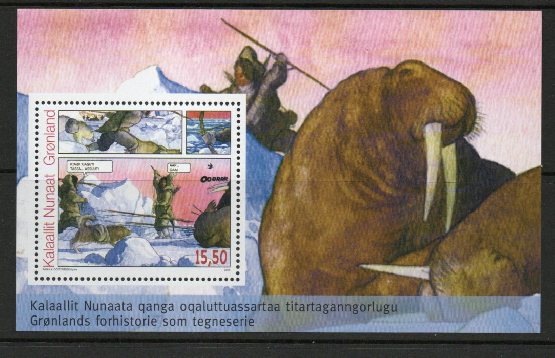 Dyr - Grønland MI 536 BL45 **