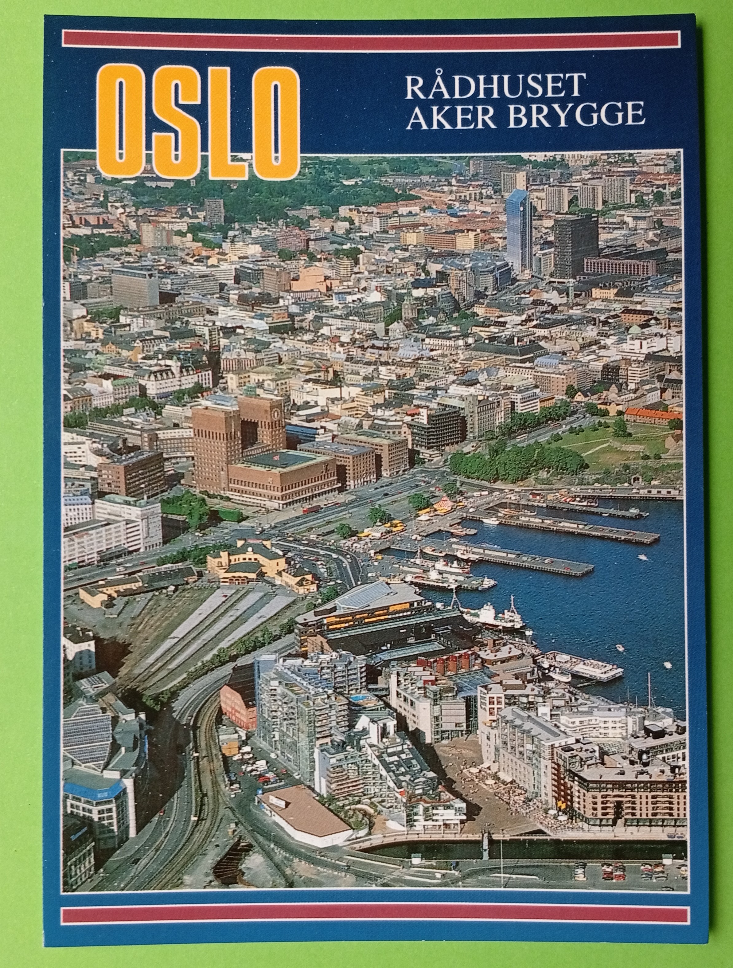 Oslo, Rådhuset og Aker Brygge