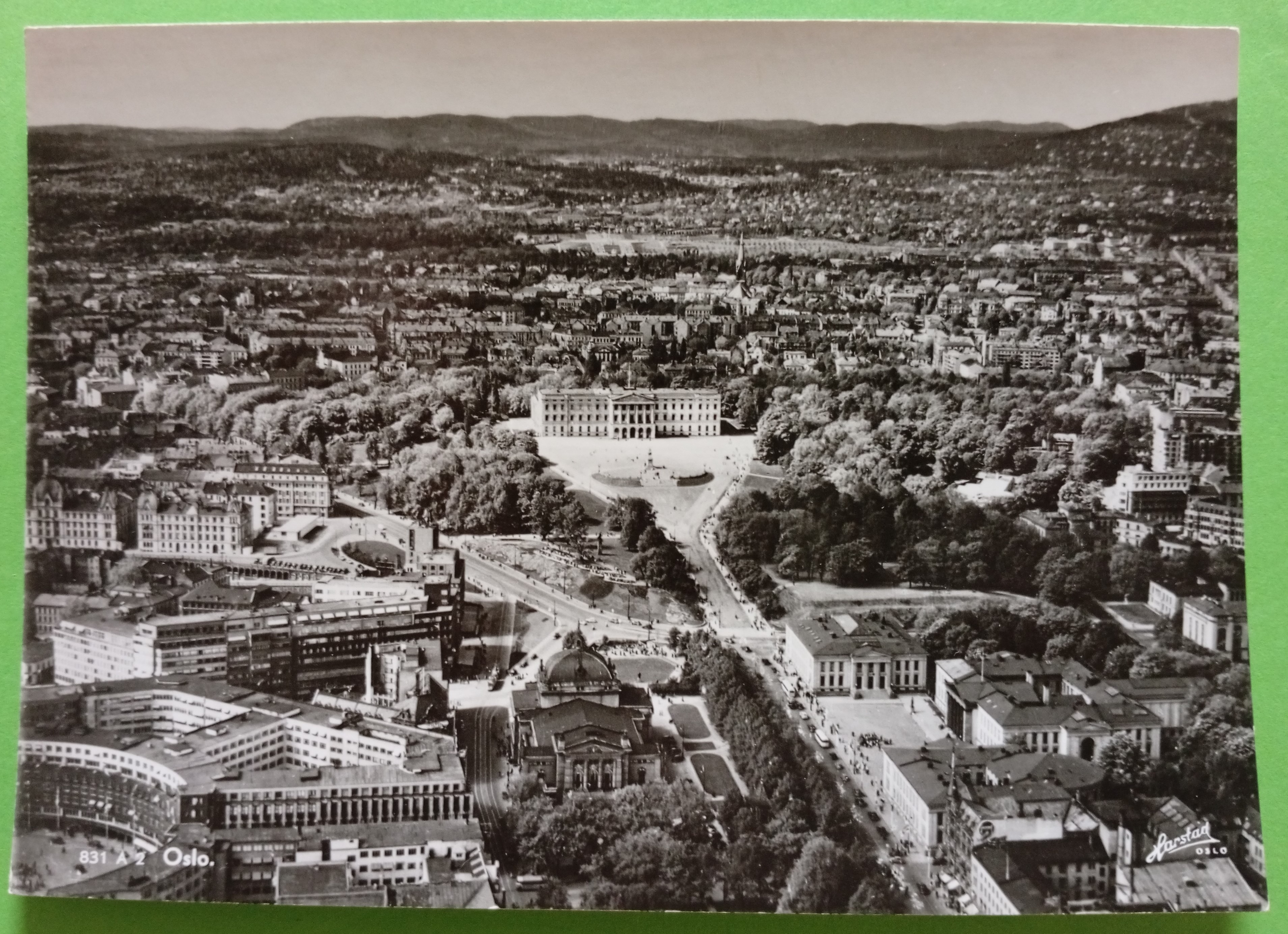 Oversiktsbilde fra Oslo