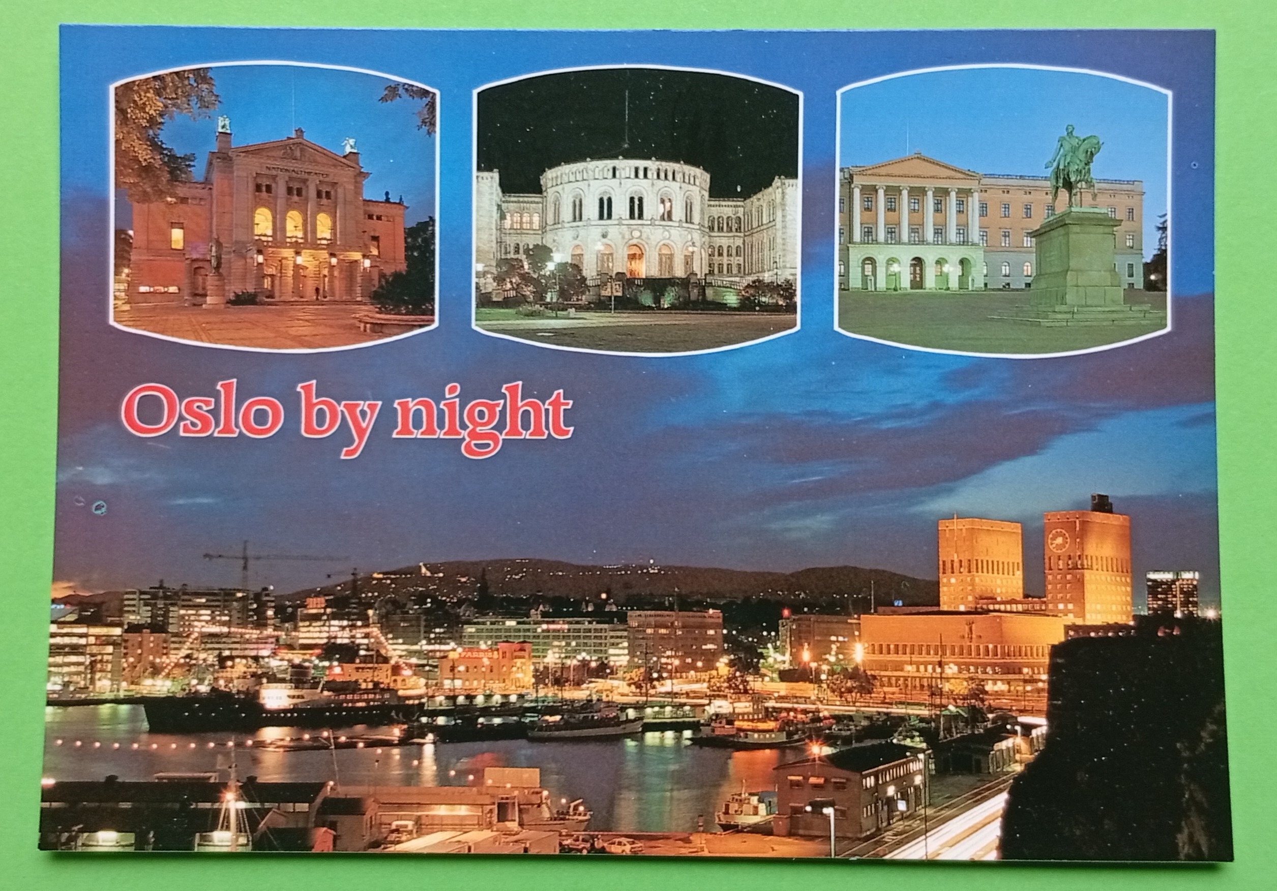 Oslo by night