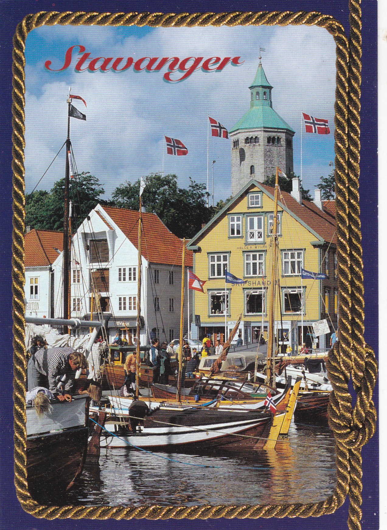 Stavanger. Havnen ( Snorre T 2035)