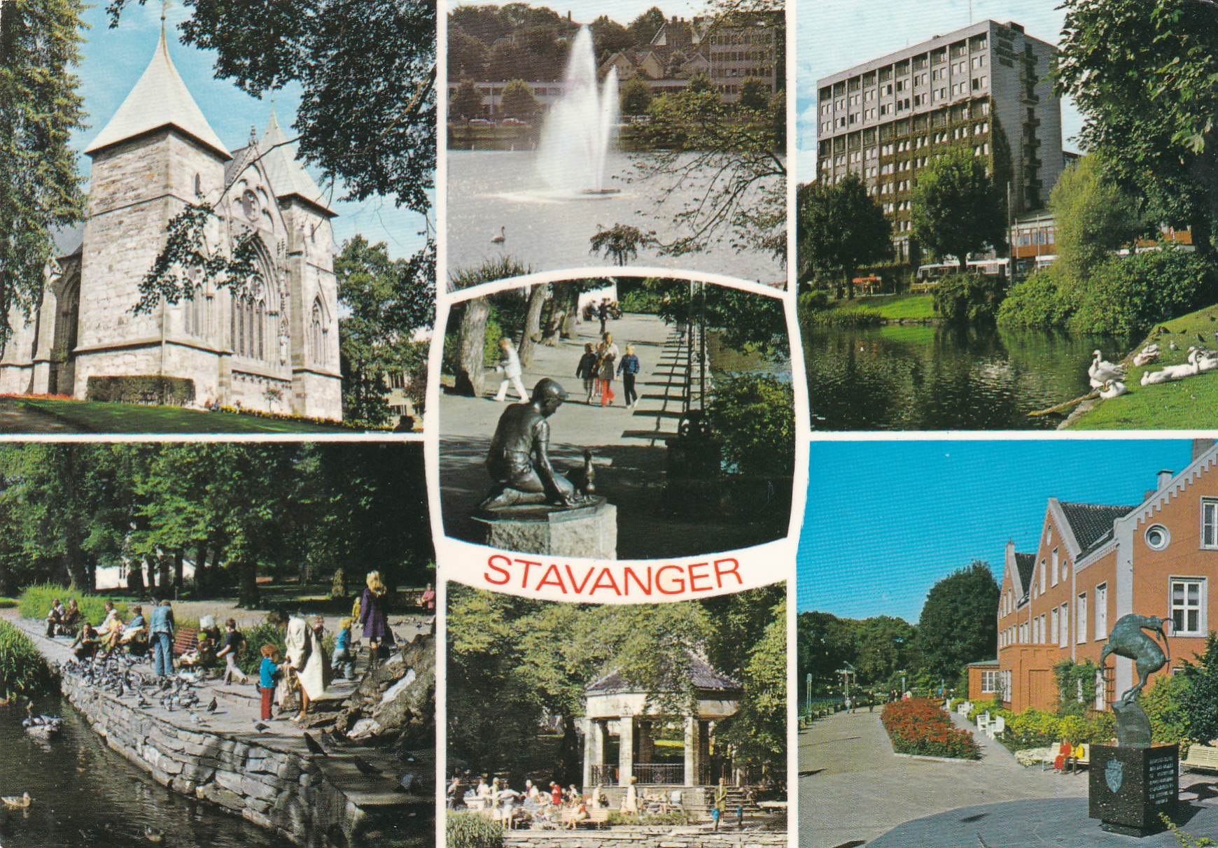 Stavanger, 7-bilders ( Aune M-7601-5)
