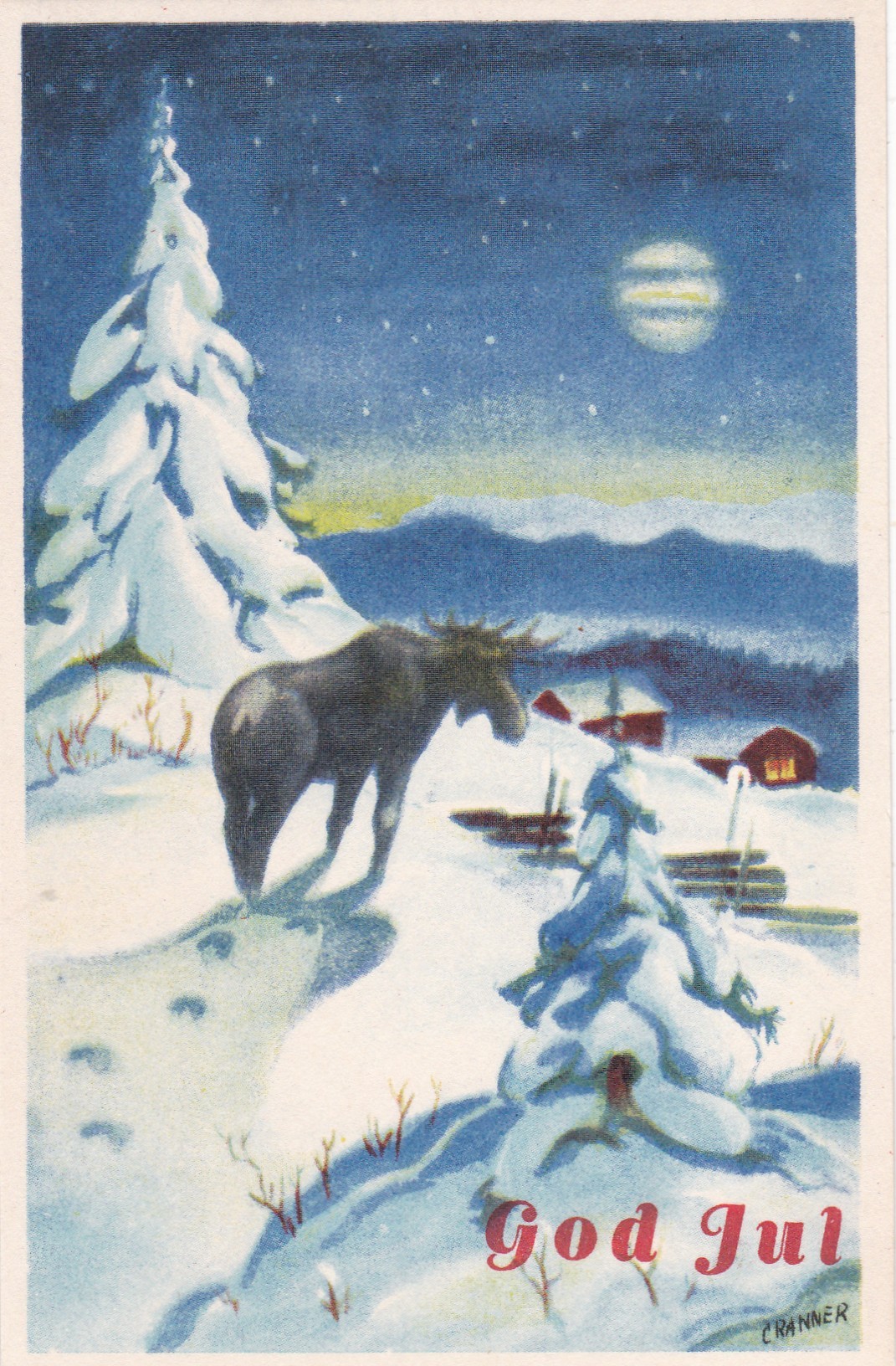 Birger Cranner: God Jul-Elg (Norsk arbeid 440)