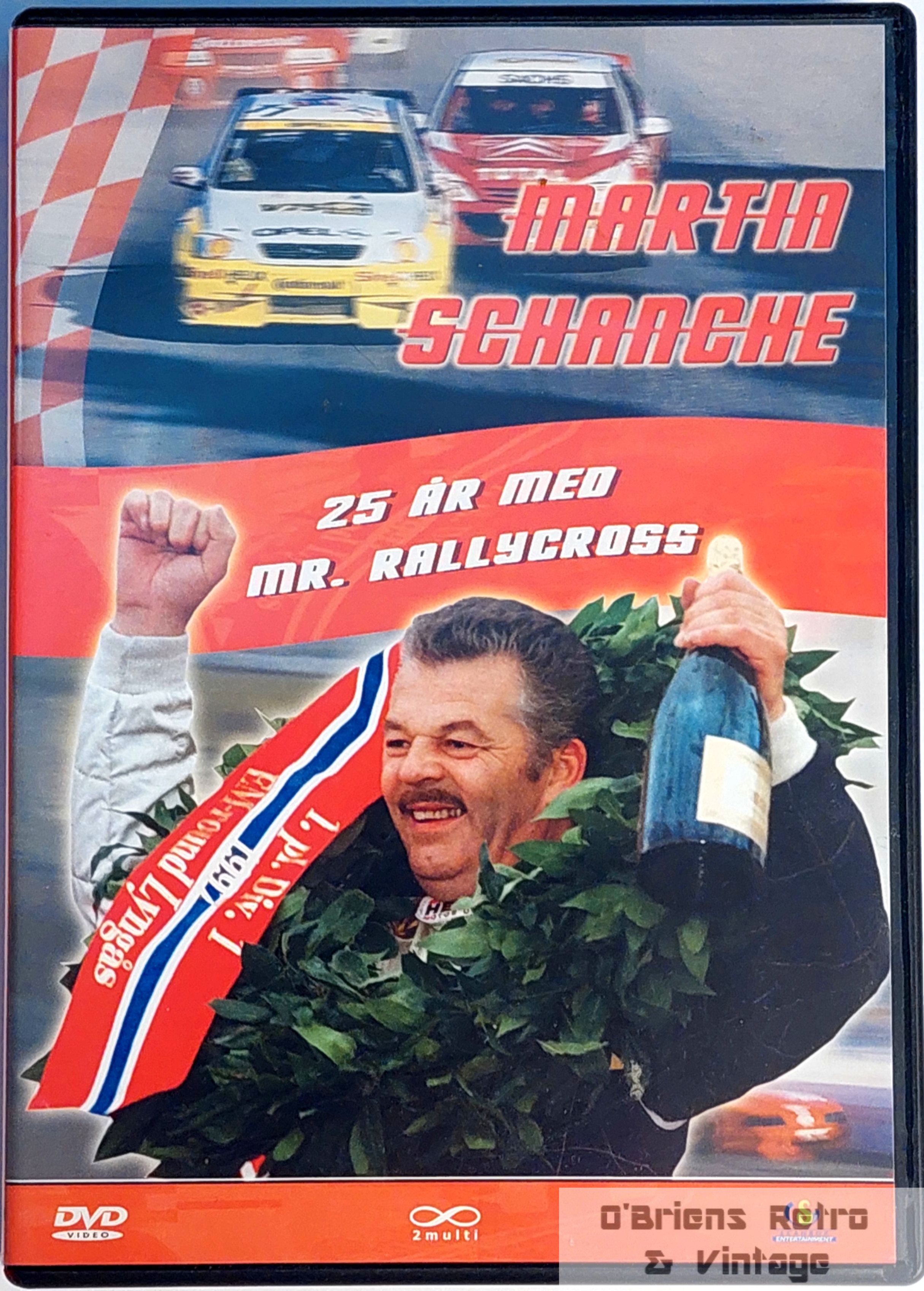 Martin Schanche - 25 år med Mr. Rallycross - 2003 - DVD