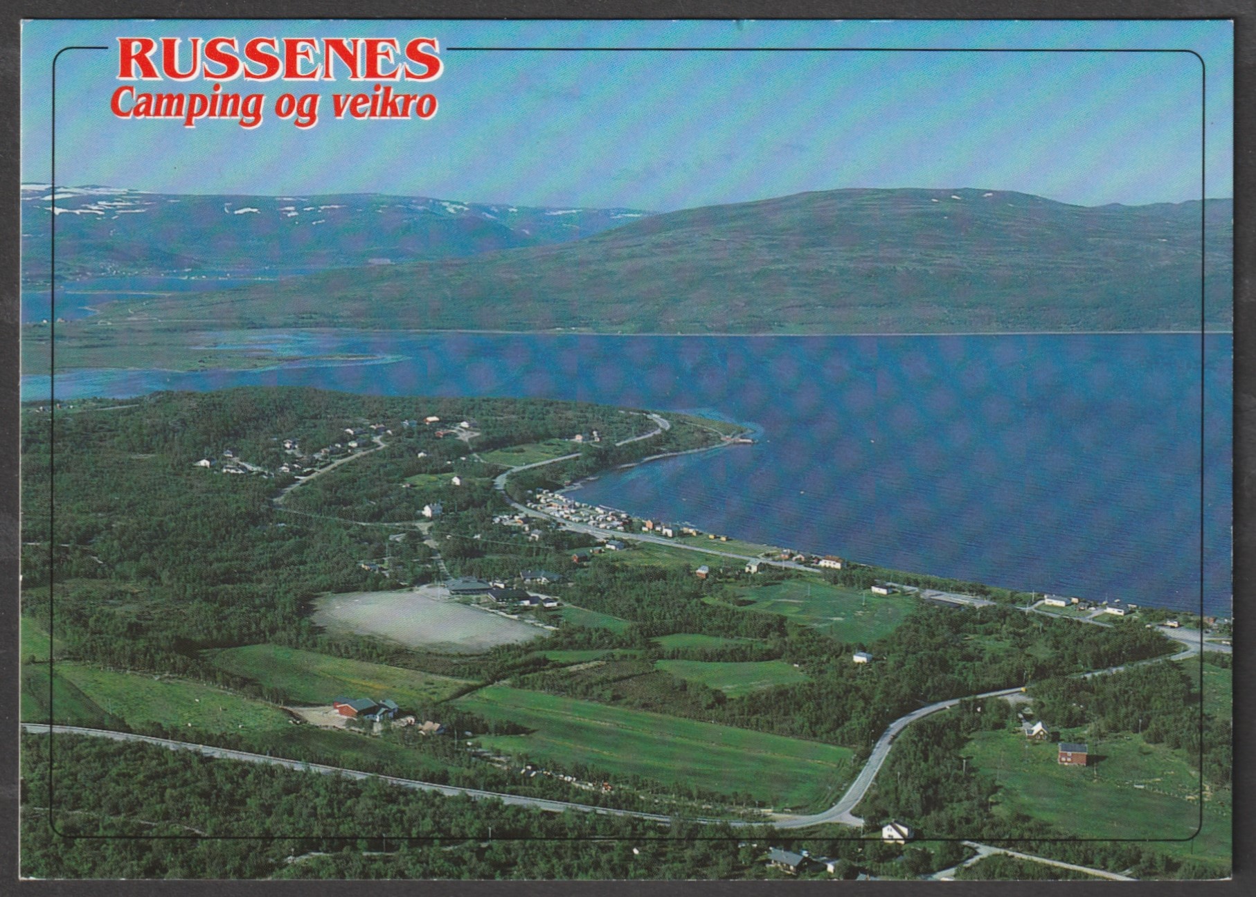 Russenes Camping og veikro. Olderfjord. To-Foto 94-1510