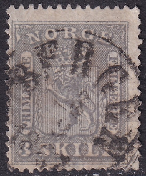 Nk 7. 3 skilling våpen 1863/66