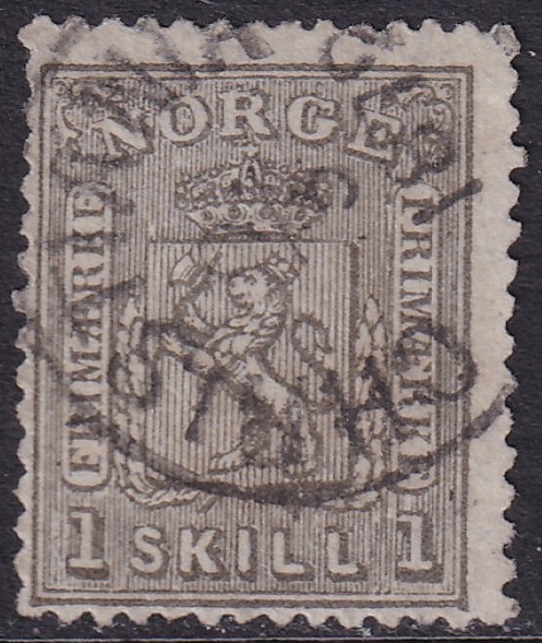 Nk 11. 1 skilling 1 våpen 1867/68
