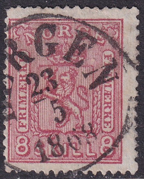 Nk 15b. 8 skilling 8 våpen 1867/68