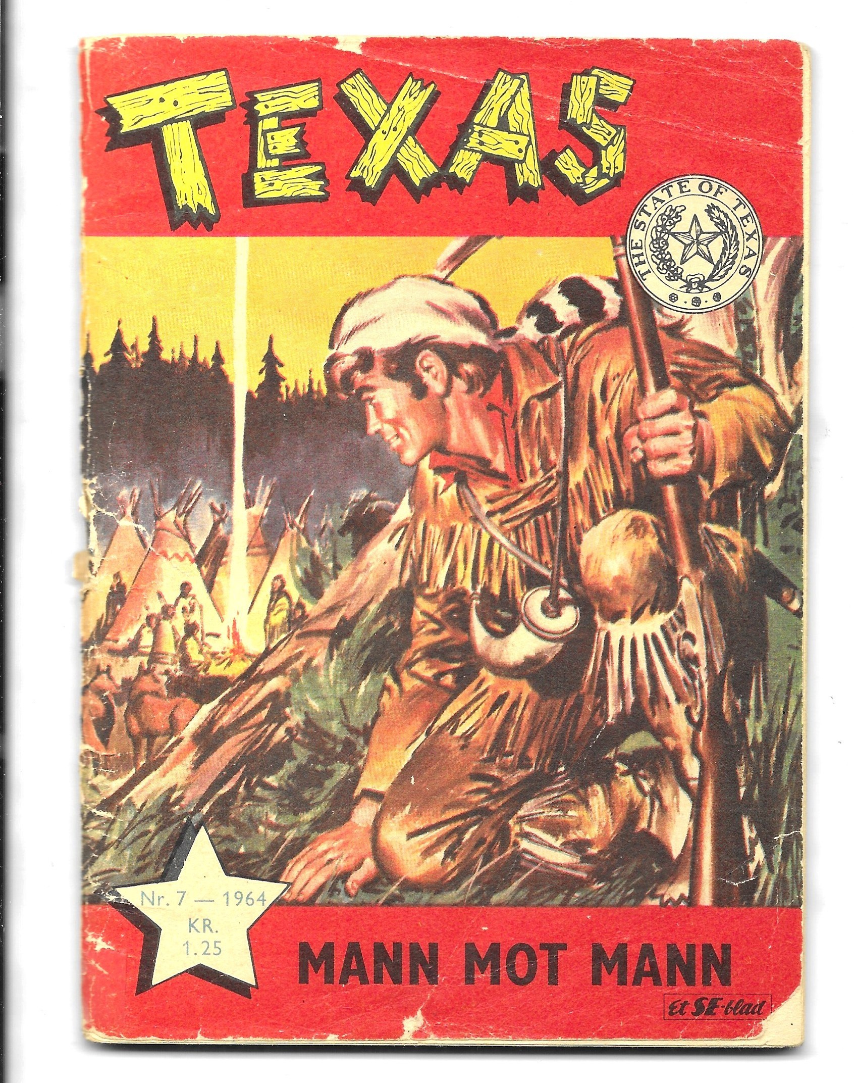 Texas  Nr.7  1964  VG-