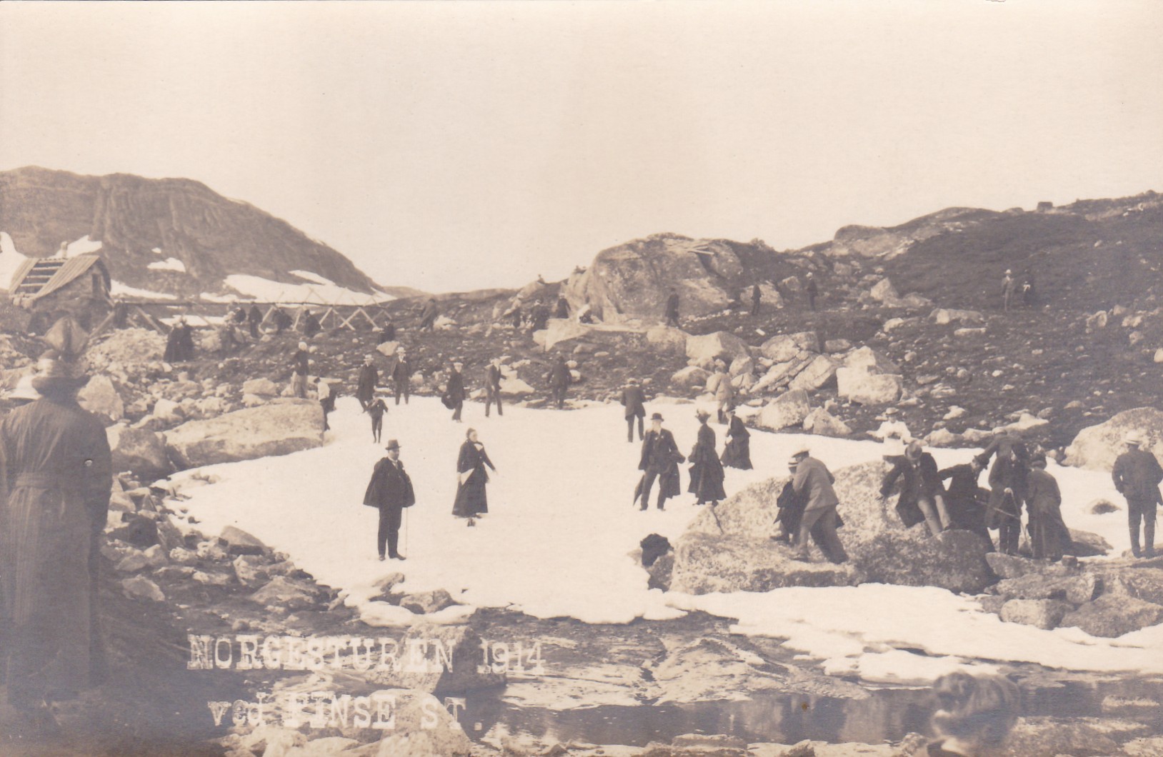 Norgesturen 1914 ved Finse