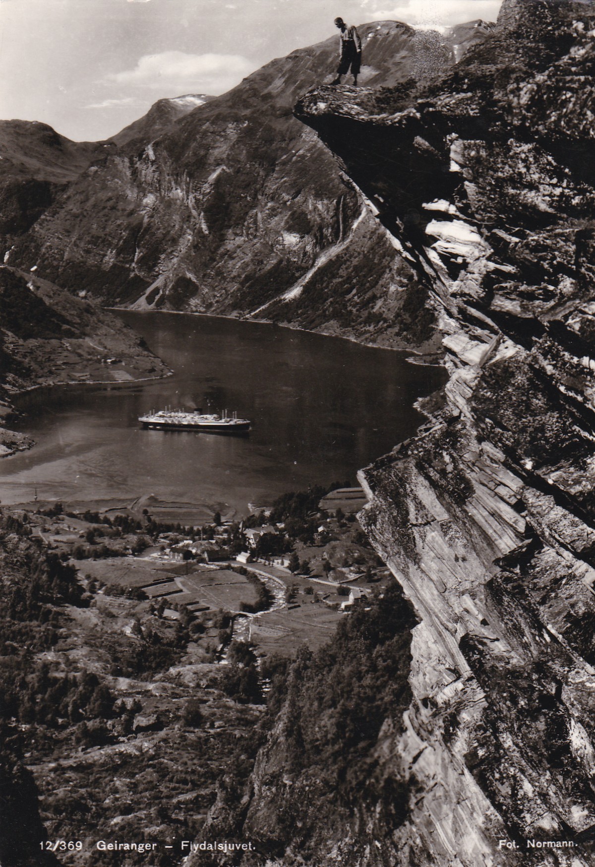 Geiranger - Flydalsjuvet ( Normann 12/369)