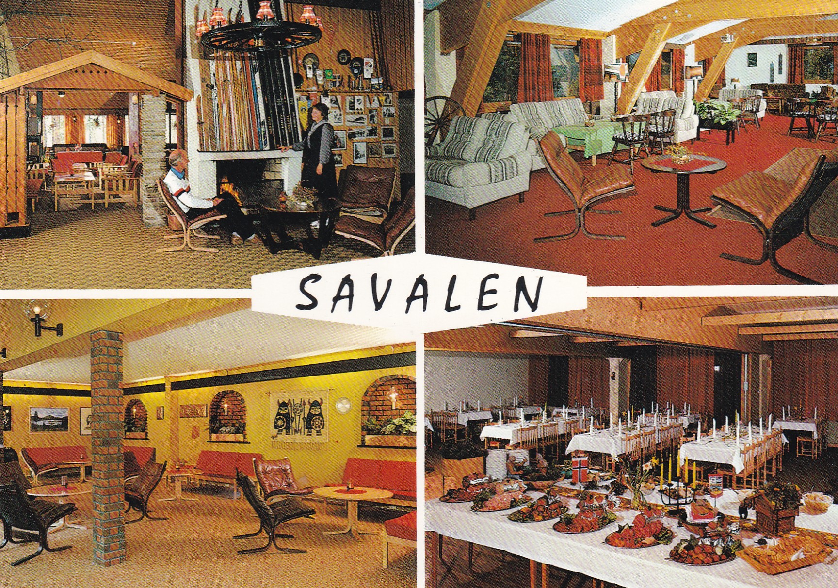 Savalen Fjellstue, Fåset, 4-bilders ( Alvdal Fotoat.)