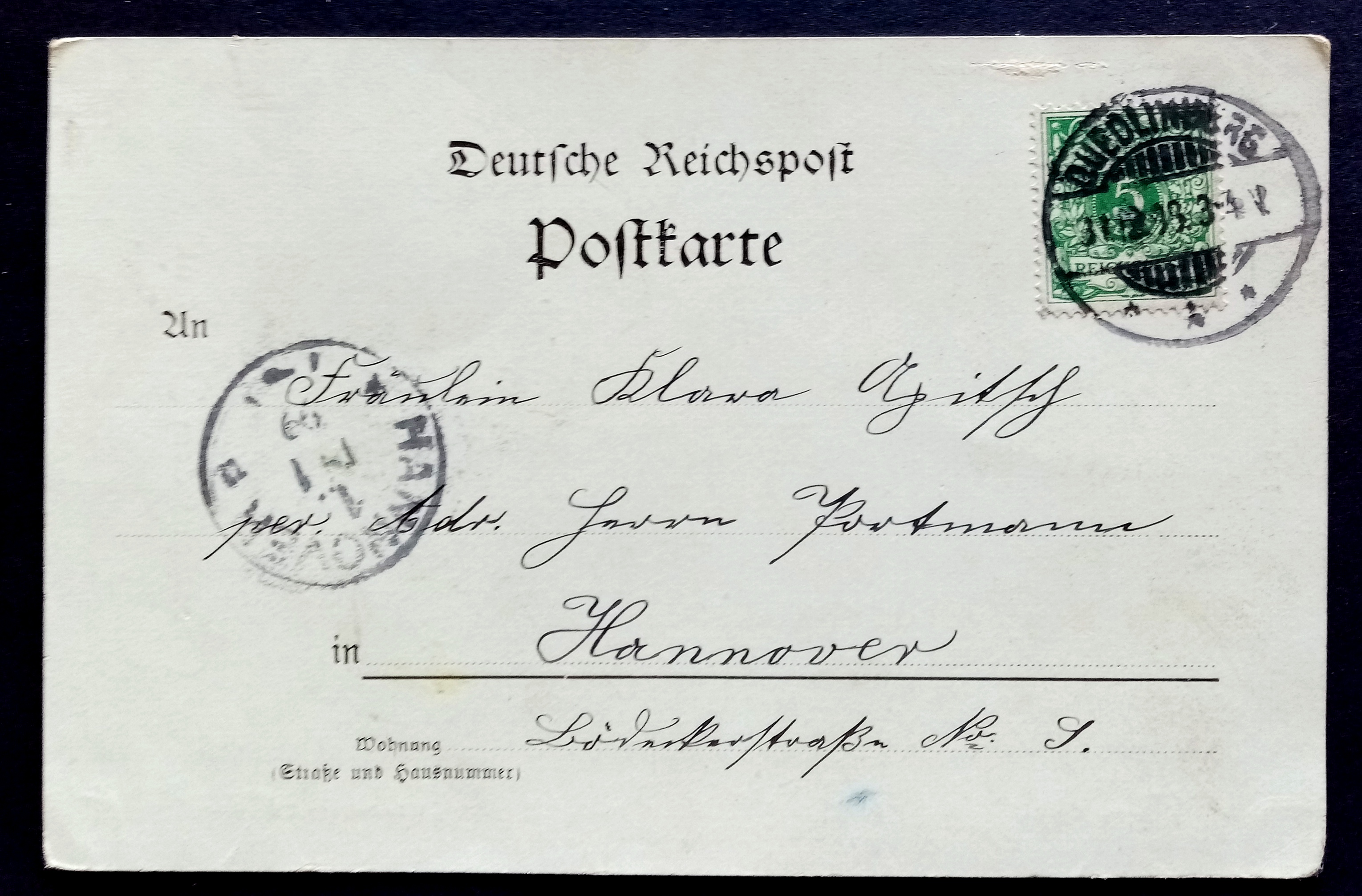 Postkarte - 31.12.98
