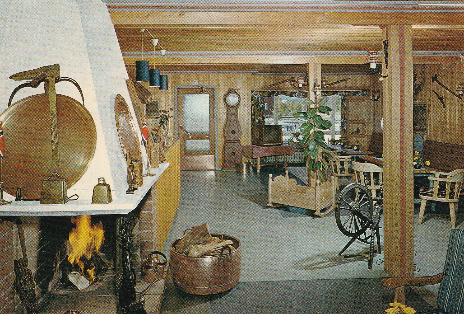 Eldre kort fra Elgstua , Elverum. Østerdalen. Normann F-17-38