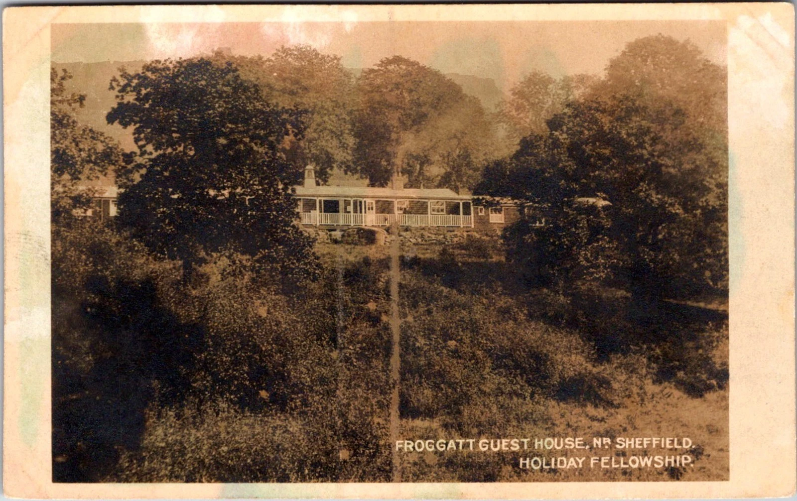 Froggatt Guest House - Sheffield - Holiday Fellowship - UK - Postkort