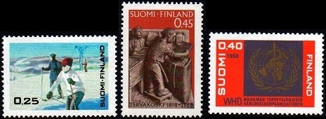 Afa 646+647+648 - 3 enkeltmerker