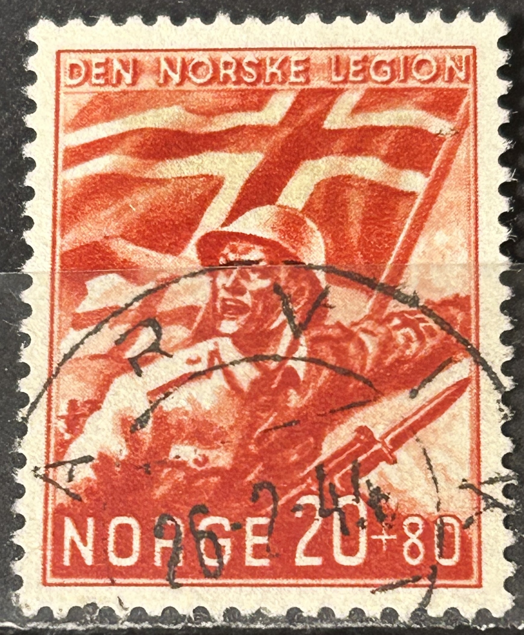 NK 259. PENT RUNDSTEMPLA=(N)ARVIK 25-2-44=