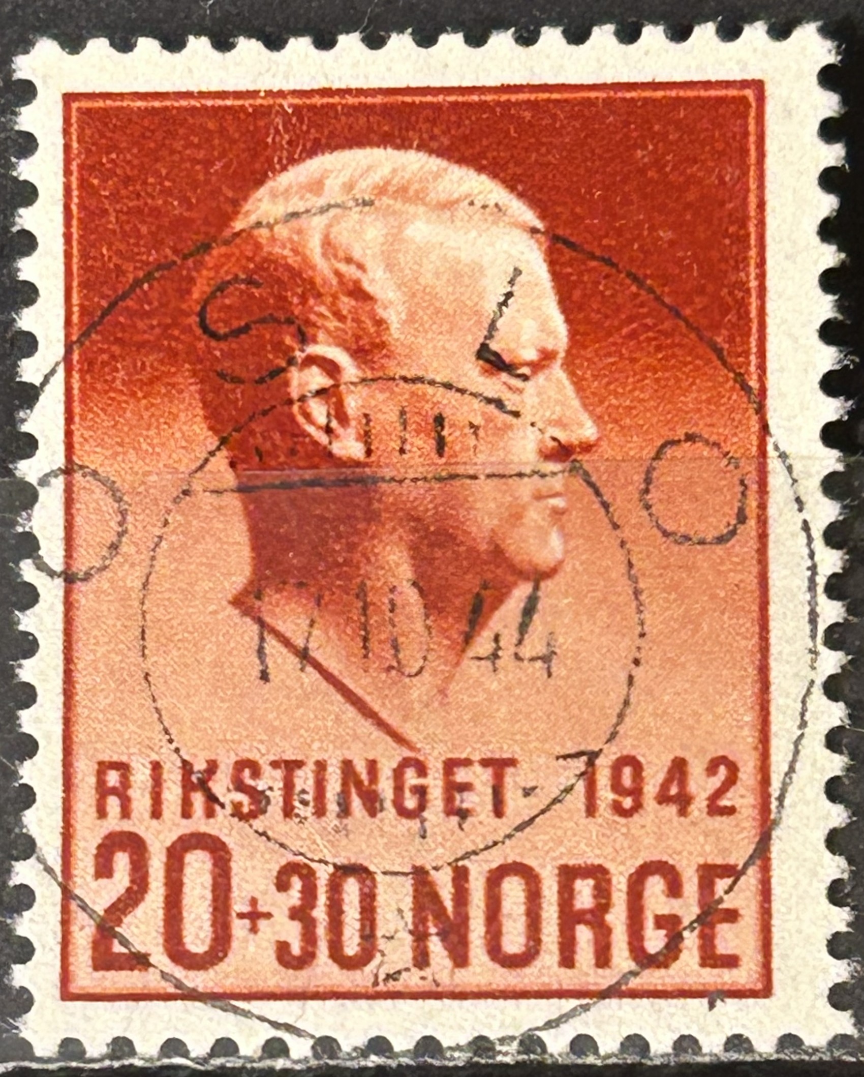 NK 306. PRIMA=OSLO 17-10-44=