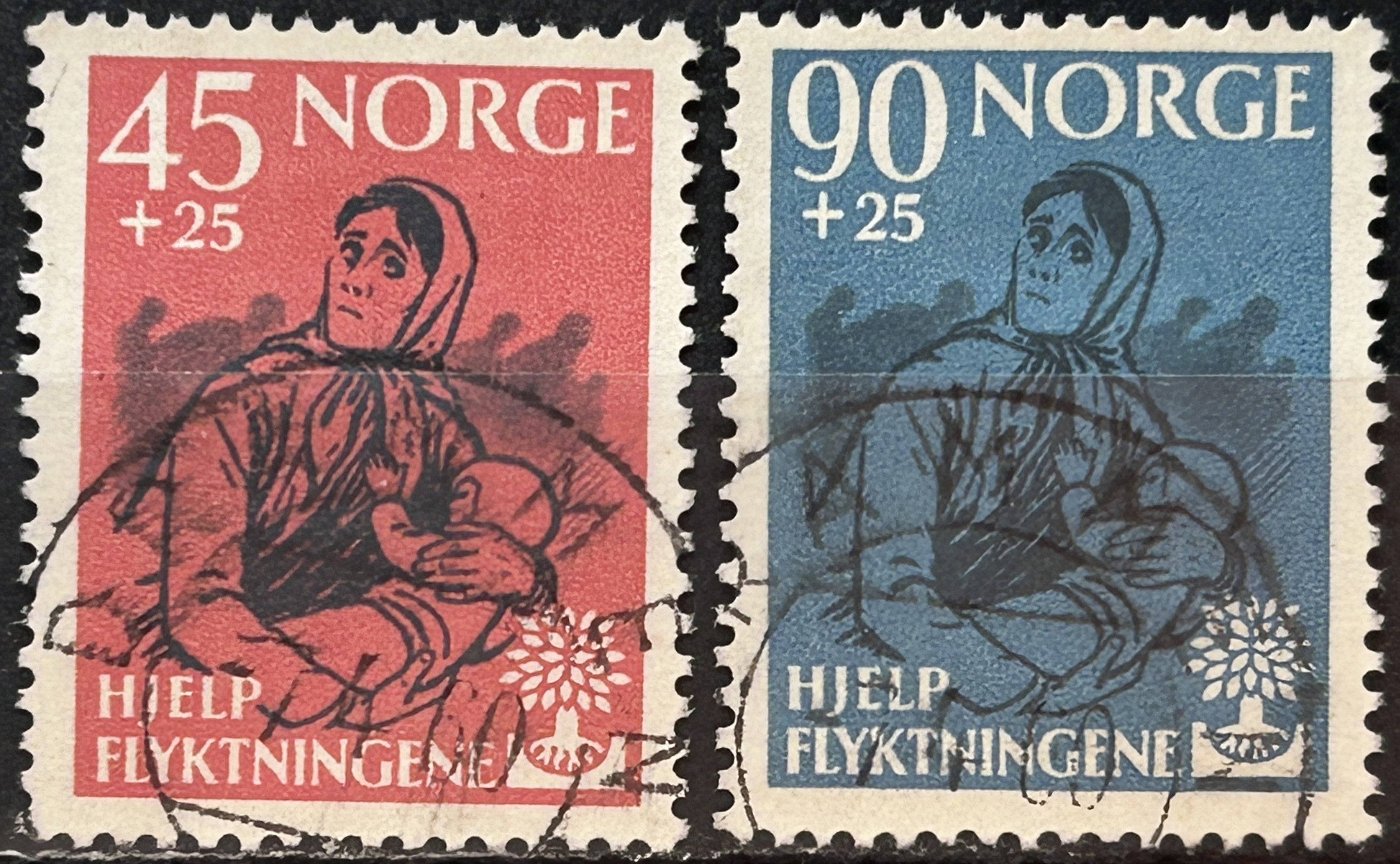 NK 483-84. PENT RUNDSTEMPLA=DRAMMEN 7-4-60=