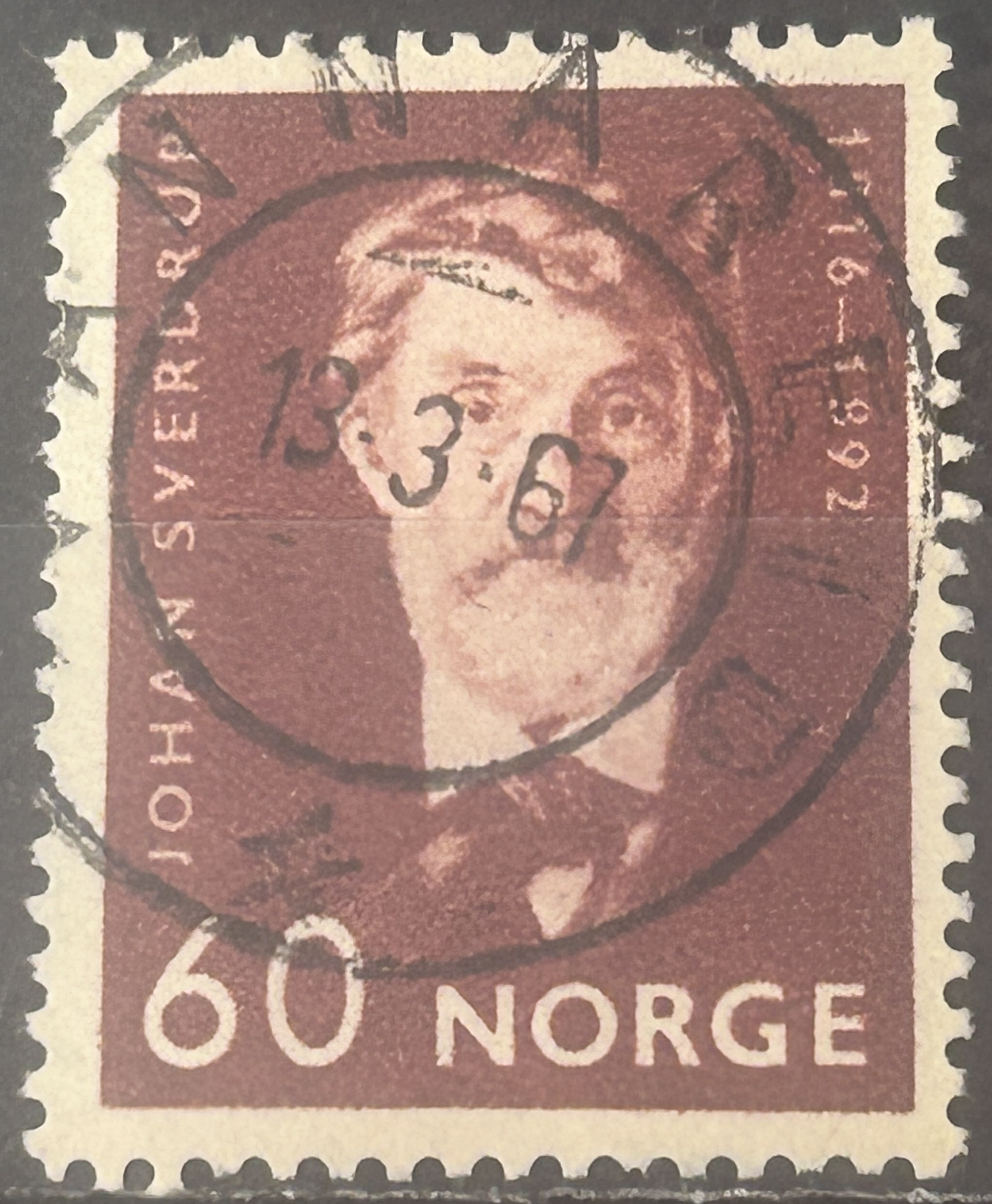 NK 580. PRIMA=VANNAREID 13-3-67=