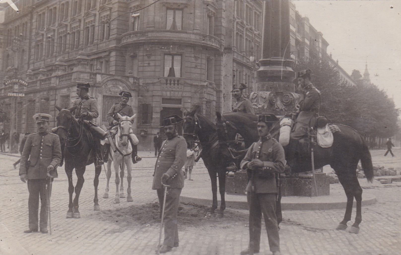 Militære i Bilbao