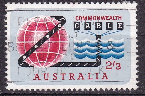 Australia 1963. Michel # 338	Merke med greit stempel