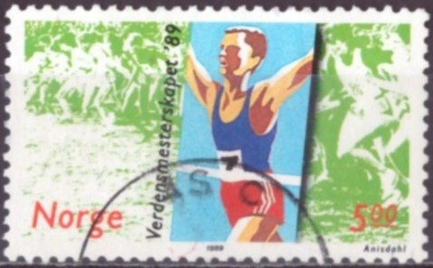 NK 1063. PENT RUNDSTEMPLA.   (3,-)