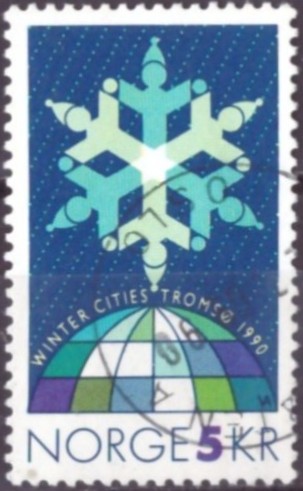 NK 1090. PENT RUNDSTEMPLA.   (4,-)