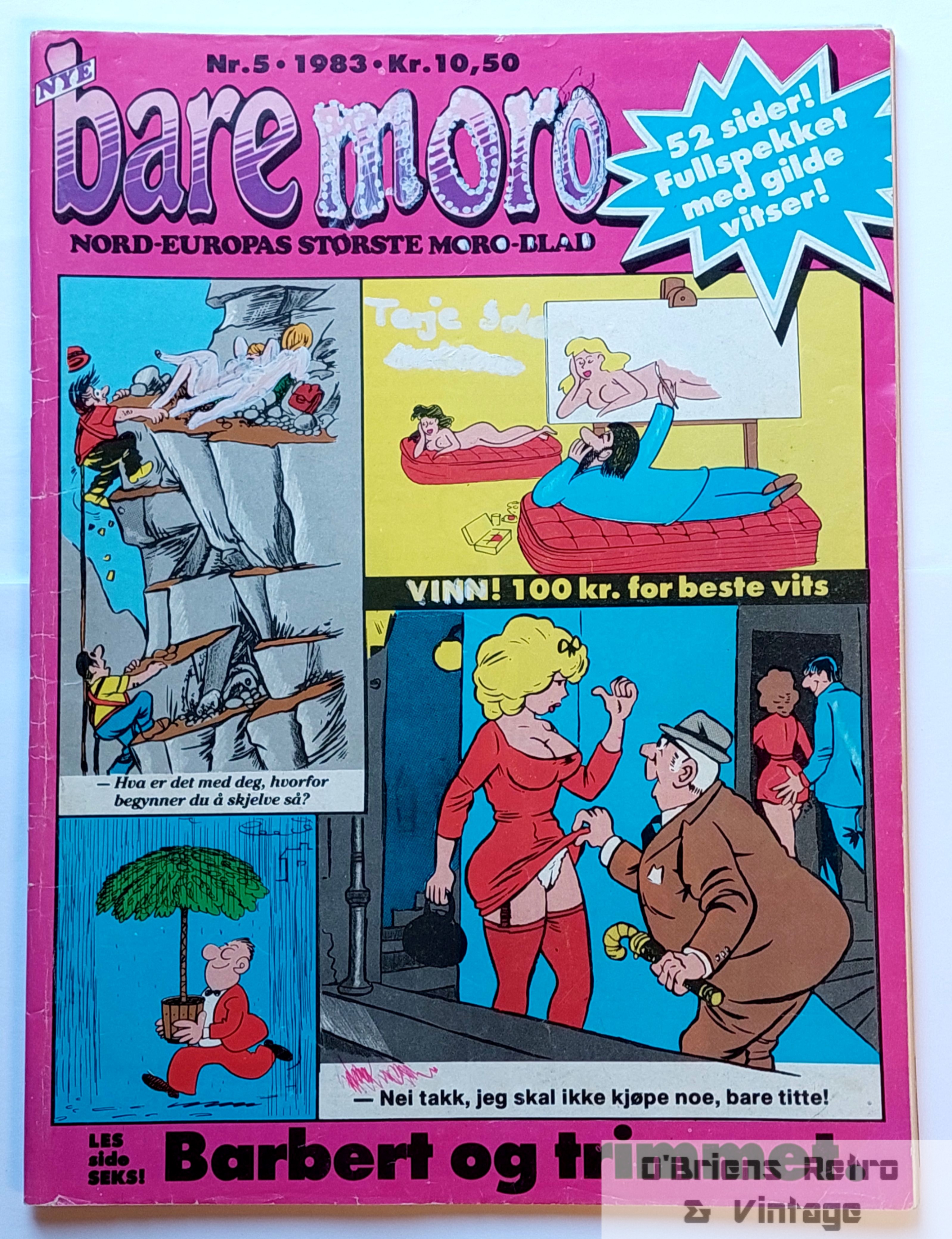 Nye Bare Moro - Nord-Europas største moro-blad - 1983 - Nr. 5