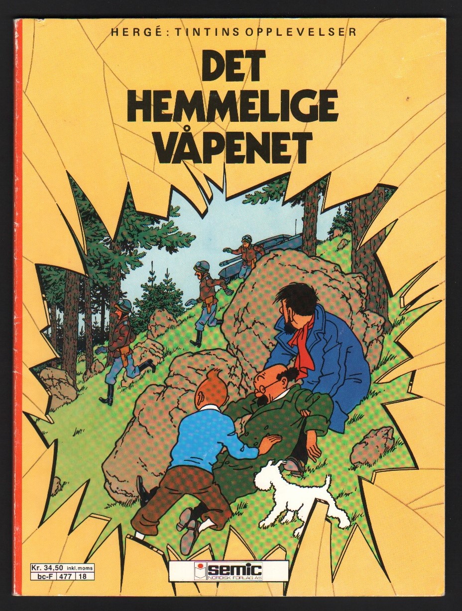 TINTIN SEMIC	1988	NR	18		KVALITET:	VG+