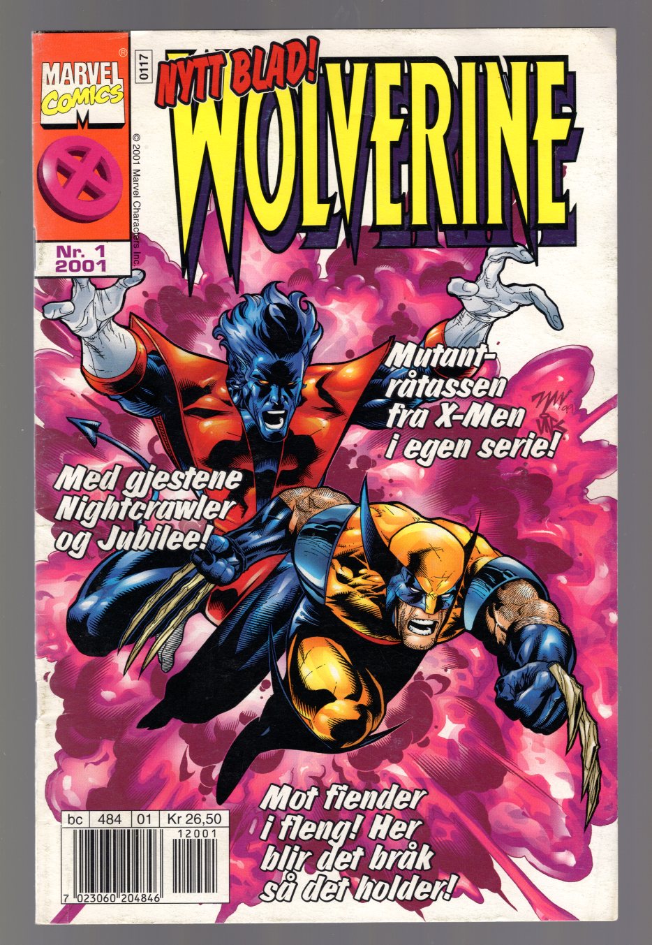 WOLVERINE	2001	NR	1	##	KVALITET:	FN-