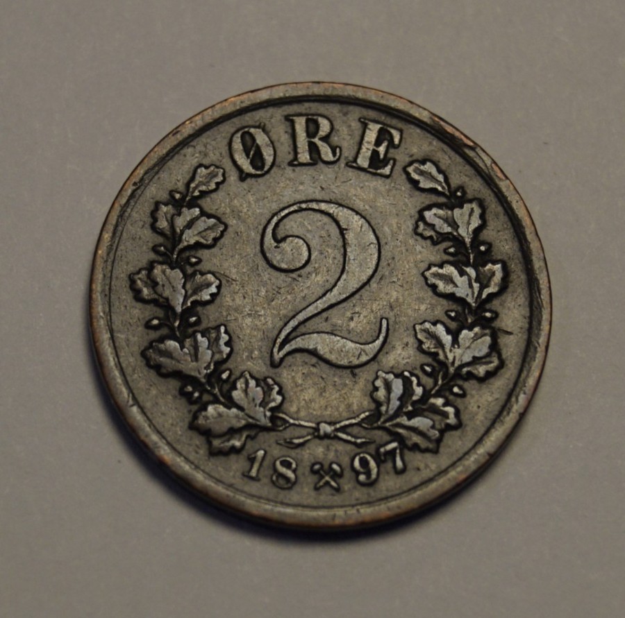 2 øre 1897  (5745)