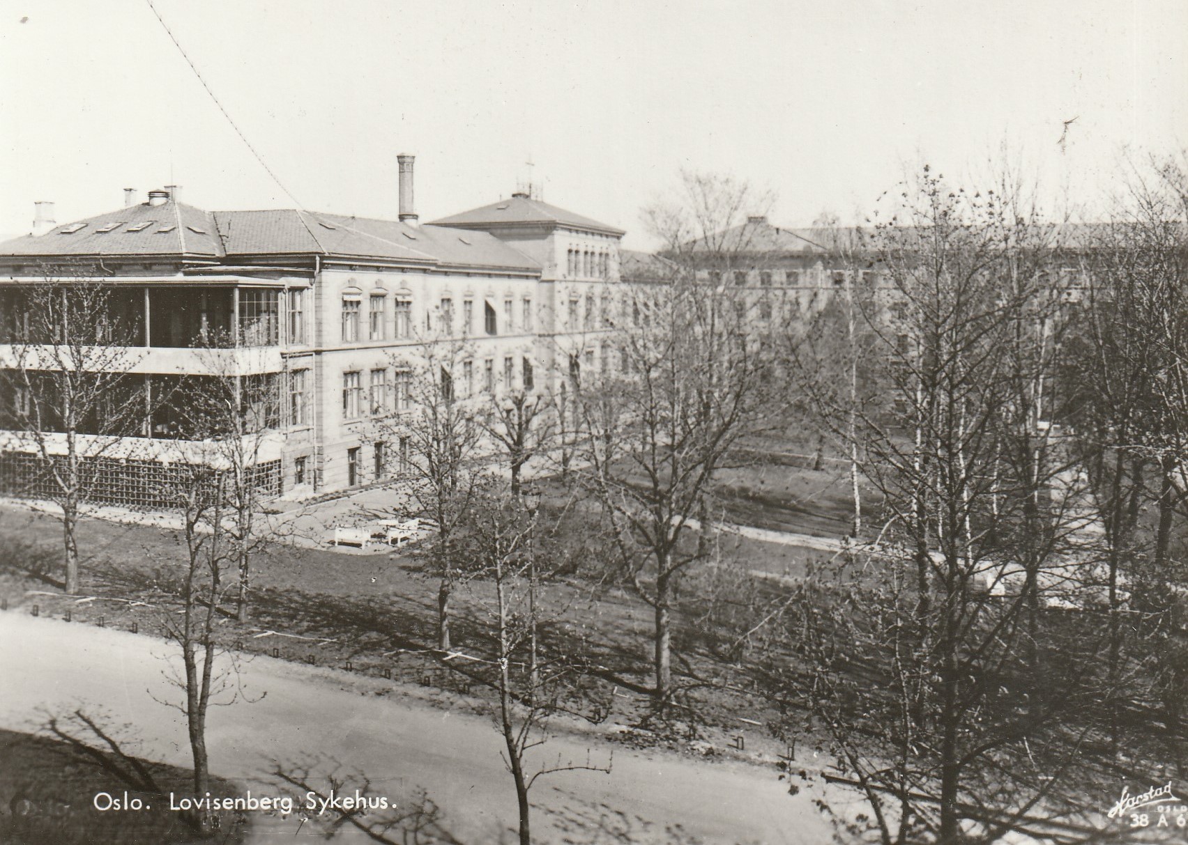 Oslo.  Lovisenberg Sykehus.  Harstad 38 A 6