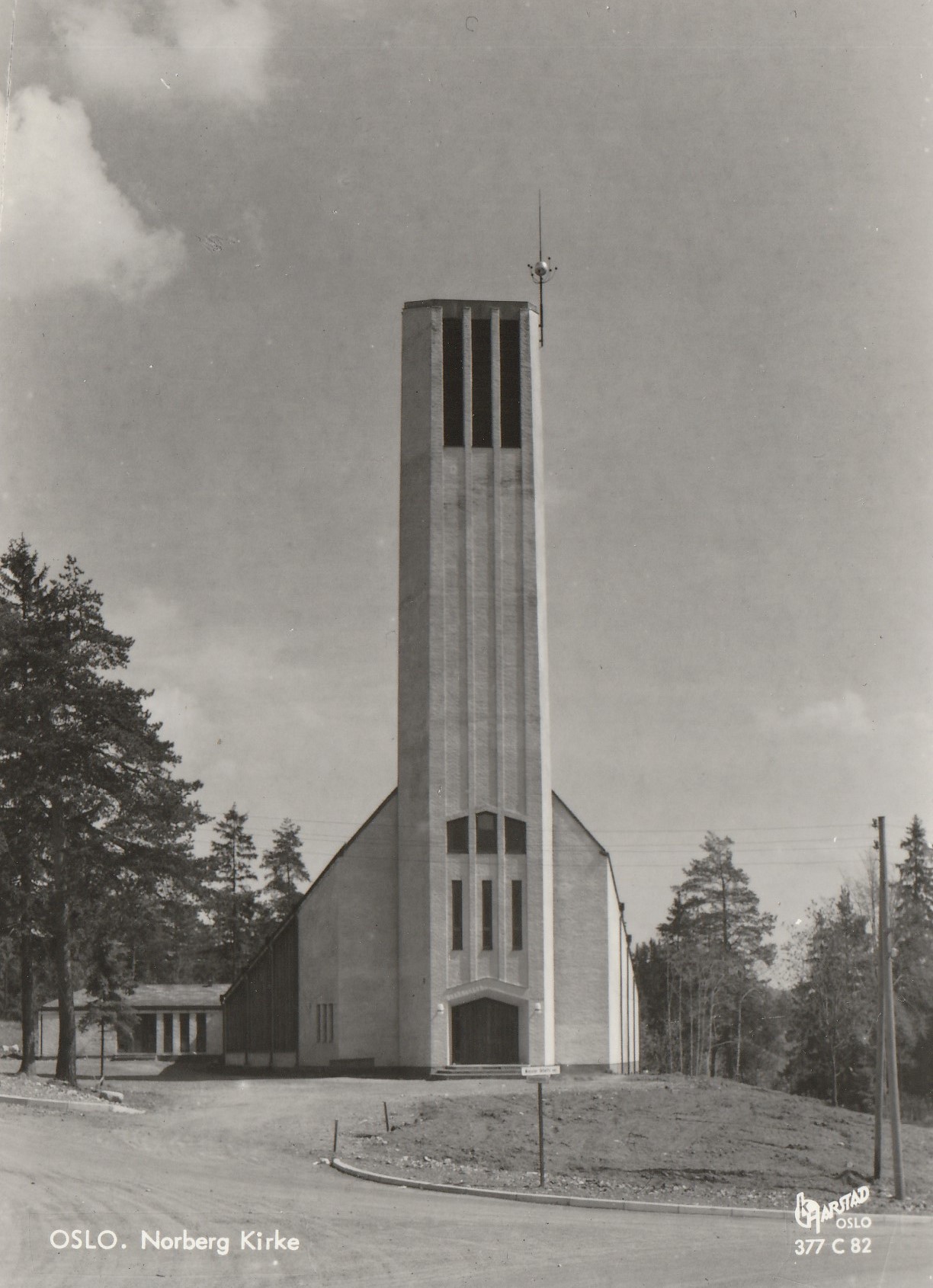 Oslo.  Norberg Kirke.  Harstad 377 C 2