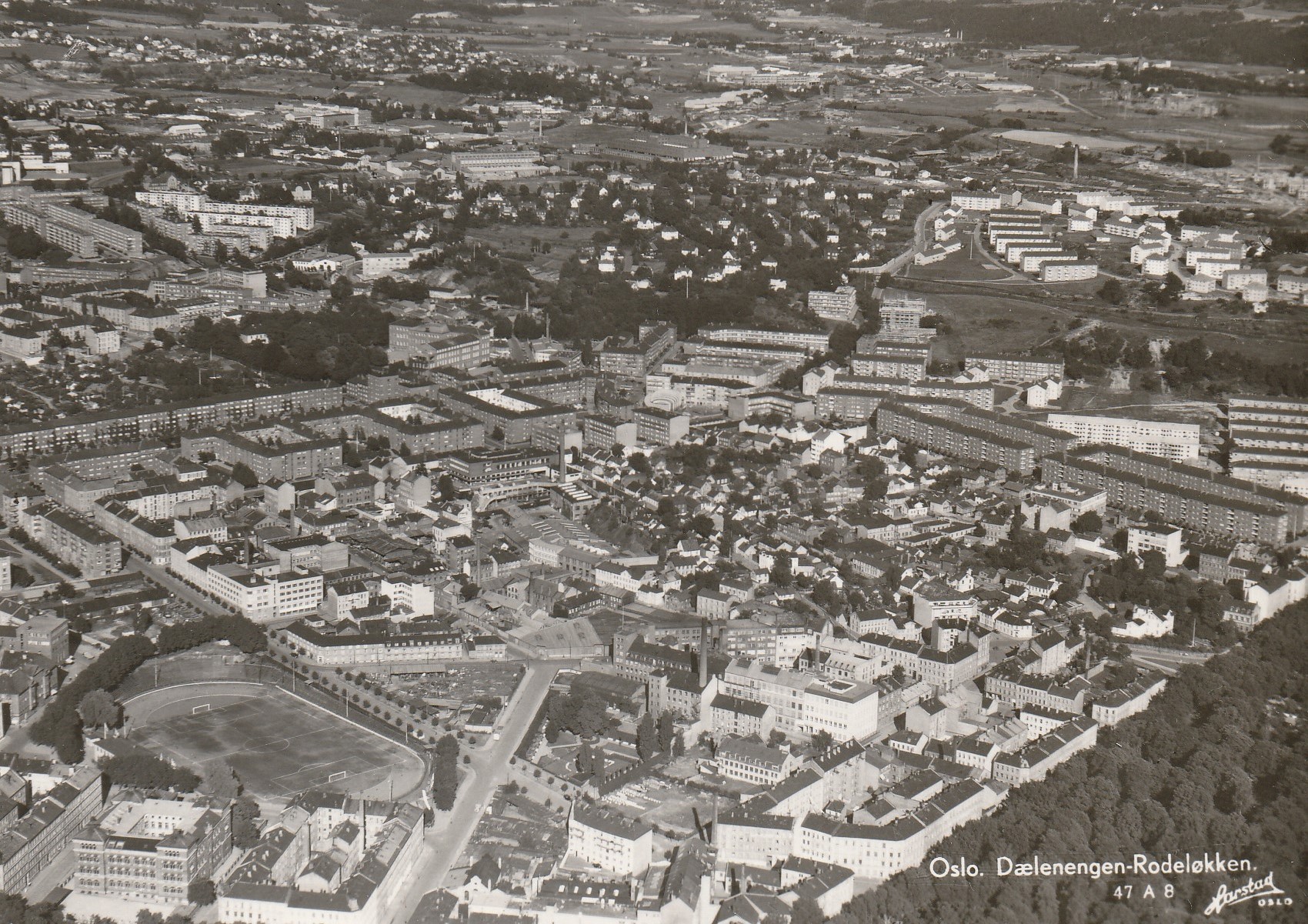 Oslo.  Dælenengen-Rodeløkken . 47 A B