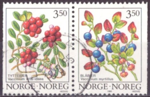 NK 1223/24. PEN RUNDSTEMPLA SERIE.   (13,-)
