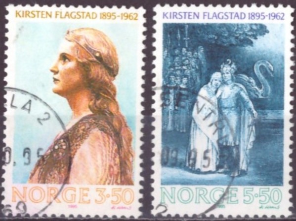 NK 1232-33. PEN RUNDSTEMPLA SERIE.   (4,-)