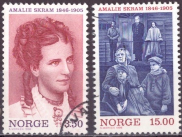NK 1275-76. PEN RUNDSTEMPLA SERIE.   (10,-)