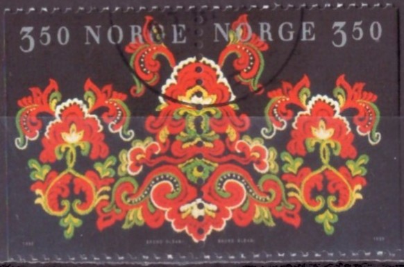 NK 1277/78. PEN RUNDSTEMPLA SERIE.   (15,-)