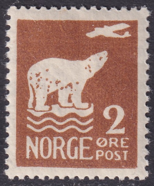 Nk 130. 2 øre Polmerke **