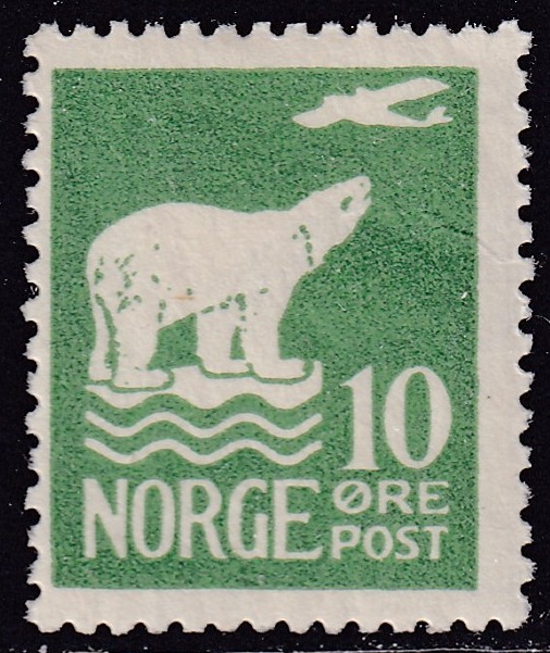 Nk 133. 10 øre Polmerke **