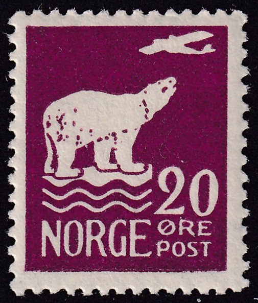 Nk 135. 20 øre Polmerke **