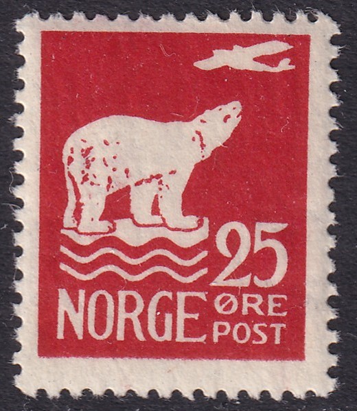 Nk 136. 25 øre Polmerke **