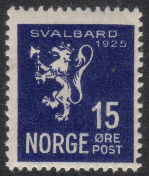 Nk 138 15 øre Svalbard 1914 **