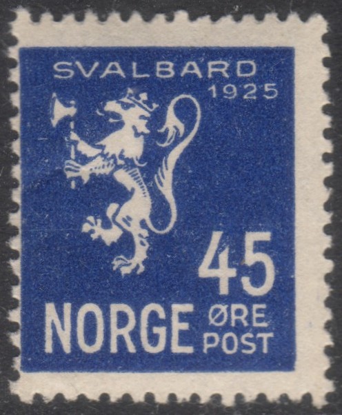 Nk 140 45 øre Svalbard 1914 **