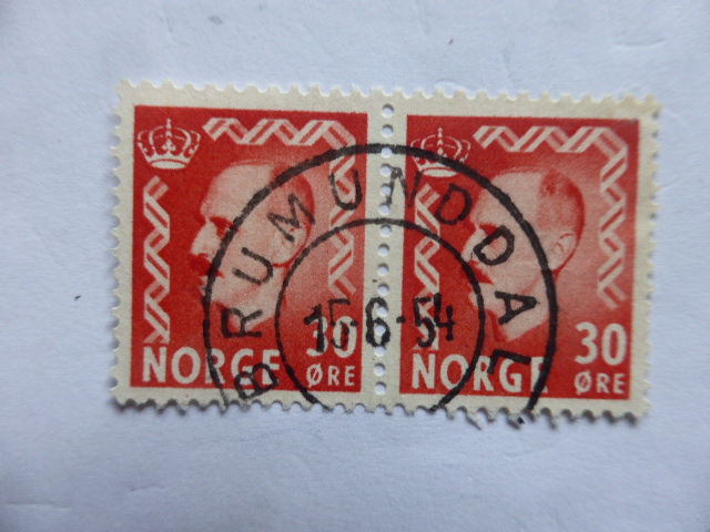 HK 396 KONG HÅKON VII    par