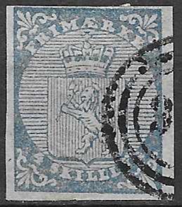 Norge NK 1 - verdi 1.300 NOK